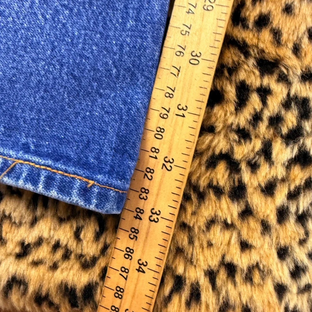 Vintage 80s Wrangler 945Nav Cowboy Cut Bootcut Denim Blue Jeans 34x36 USA Made